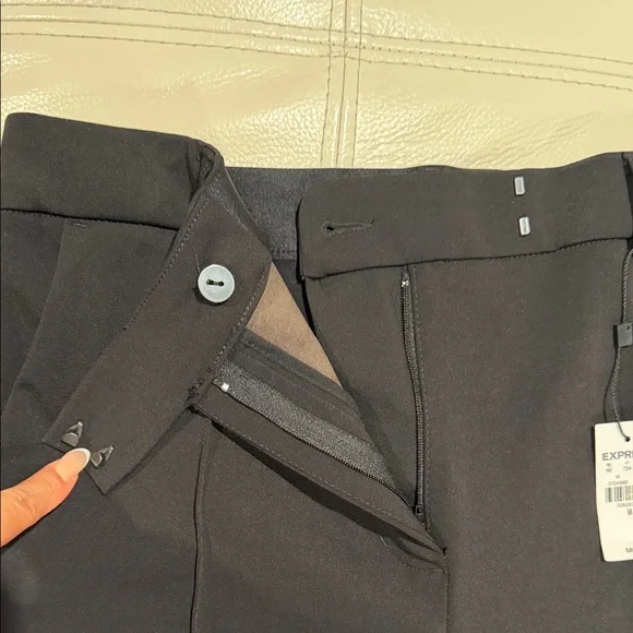 Express Straight Leg Dress Pants in Black - Picture 4 of 11
